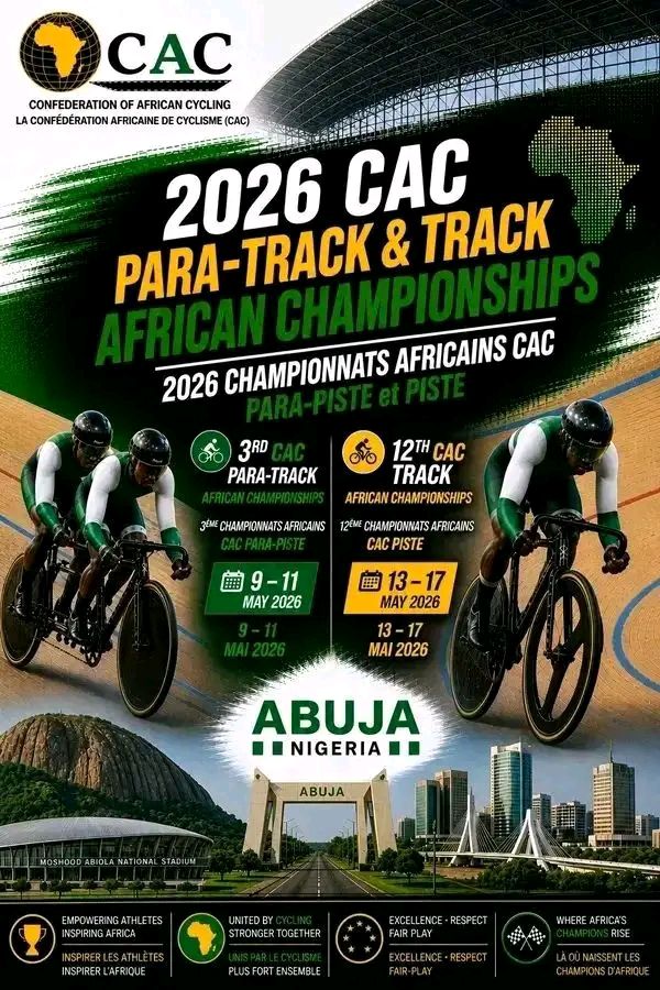 Team Cross River Para-Cyclists Aki Emmanuel Okon and Iya Okon  Iya Set to Shine for Nigeria at 2026 CAC Para Championship in Abuja